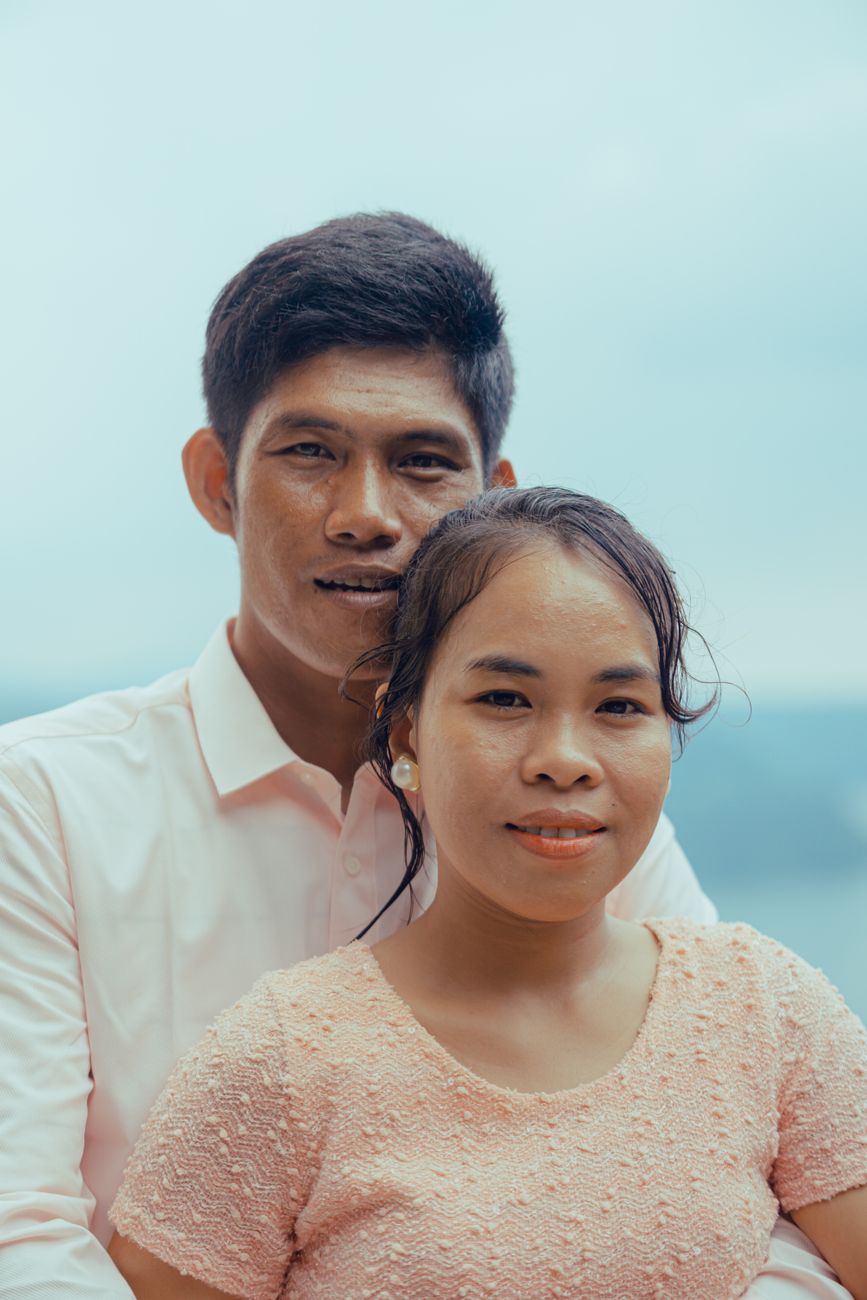 Portrait of Sophia & David Chen